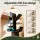 Jingle Jollys Christmas Garland Hangers X4 10kg Double-Hook No-Drill Clamp Holders Black for Stockings and Garlands