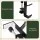 Jingle Jollys Christmas Garland Hangers X4 10kg Double-Hook No-Drill Clamp Holders Black for Stockings and Garlands