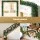 Jingle Jollys 10M Green Prelit Christmas Garland with 160 Warm LED Lights, 700 PVC Tips, Indoor Outdoor Decor