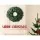Jingle Jollys 60cm Green Christmas Wreath Garland - Lush PVC Foliage for Indoor/Outdoor Xmas and Wedding Decor