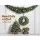 Jingle Jollys 2.1m Christmas Garland - Lush Green PVC Foliage, Indoor/Outdoor Decor, Perfect for Holiday Ambience
