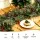 Jingle Jollys 3M Prelit LED Christmas Garland with Pine Cones & Berries, Indoor/Outdoor Decor, 120 Warm White Lights
