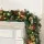 Jingle Jollys 1.8M Pre-lit Christmas Garland with LED Lights, Pine Cones & Berries - Indoor/Outdoor PVC Xmas Decor