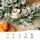 Jingle Jollys 3M Pre-lit Christmas Garland with 100 Warm LED Lights, Snow Frosted PE PVC Tips, Indoor Outdoor Decor