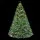Jingle Jollys 7FT Pre-lit Christmas Tree with 2800 Multi-Coloured LEDs, 8 Modes, Premium PVC Tips, Sturdy Metal Stand