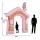 Jingle Jollys 3.2m Christmas Inflatable Gingerbread Man Candy with Illuminated Cold White LEDs