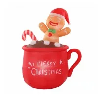 Jingle Jollys Illuminated Christmas Inflatable Cup 195cm LED Outdoor Indoor Water-Resistant 210T Polyester