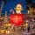 Jingle Jollys Illuminated Christmas Inflatable Cup 195cm LED Outdoor Indoor Water-Resistant 210T Polyester
