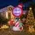 Jingle Jollys Christmas Inflatable Pole 174cm LED Outdoor Decoration Water-Resistant UV Safe 12V Lights