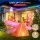 Jingle Jollys 1.8m Christmas Inflatable Seesaw with LED Lights for Indoor and Outdoor Illumination