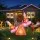 Jingle Jollys 1.8m Christmas Inflatable Seesaw with LED Lights for Indoor and Outdoor Illumination
