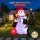 Jingle Jollys 1.8m Christmas Inflatable Snowman LED Outdoor Decoration Cold White Multicolour Light