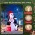 Jingle Jollys 1.8m Christmas Inflatable Snowman LED Outdoor Decoration Cold White Multicolour Light