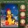 Jingle Jollys Christmas Inflatable Snowman 1.8M LED Outdoor Decoration Warm Light with Built-in Air Blower