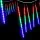Jingle Jollys 7M LED Icicle Christmas Lights – 288 Meteor Shower LEDs, 8 Drops, Water-Resistant, Indoor/Outdoor Use
