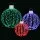 Jingle Jollys 320 LED Christmas Fairy Lights Ball Set, 3pcs, Outdoor Indoor, Steel Frame, Warm White, 5m Lead