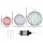 Jingle Jollys 320 LED Christmas Fairy Lights Ball Set, 3pcs, Outdoor Indoor, Steel Frame, Warm White, 5m Lead
