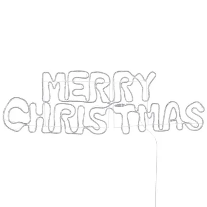 Jingle Jollys 1.6M 360 LED Rope Light Christmas Motif, Multi-Coloured, Outdoor Waterproof Steel Frame Decor