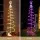 Jingle Jollys 1.8m RGB LED Christmas Tree with 100 Lights, Bluetooth Control, Durable Steel Frame, Indoor & Outdoor Use