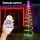 Jingle Jollys 1.8m RGB LED Christmas Tree with 100 Lights, Bluetooth Control, Durable Steel Frame, Indoor & Outdoor Use