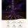 Jingle Jollys 200 LED 3M Solar String Fairy Lights, Multi-Coloured, 6-Strand Cascading, Outdoor Indoor Christmas Decor