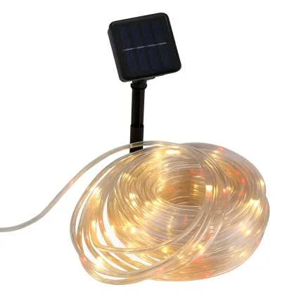 Jingle Jollys 30M LED Rope Lights - 300 Multi-Coloured LEDs, 8 Modes, Weatherproof, Low Power for Indoor/Outdoor Decor