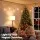 Jingle Jollys Solar Christmas Net Lights 4m Warm White 100 LED Fairy Lights with 8 Modes Indoor Outdoor