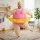 Inflatable Ballerina Costume Adult Funny Fat Suit with Built-In Fan Pink One Size 160–180cm Fancy Dress