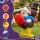 Inflatable Ride On Turkey Costume Adult One Size Brown with Fan USB Power Option Fits Adults 160-200cm