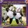 Inflatable Panda Costume Adult Party Outfit One Size Black White 160-180cm Built-In Fan Lightweight Polyester