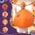 Inflatable Pumpkin Halloween Fancy Dress Costume Adult One Size 160-180cm Orange with Built-In Fan and Hat