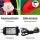 Jingle Jollys 2.55M LED Santa in Helicopter Christmas Inflatable, 190T Polyester, Outdoor Holiday Decoration