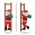 Jingle Jollys 2.45M Christmas Inflatable Santa Climbing Ladder with LED Lights, 190T Polyester, Indoor Outdoor Decor