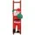 Jingle Jollys 2.45M Christmas Inflatable Santa Climbing Ladder with LED Lights, 190T Polyester, Indoor Outdoor Decor