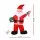 Jingle Jollys 3.8m Giant Santa Christmas Inflatable with LED Lights, UV-Resistant 190T Polyester, Outdoor Display