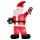 Jingle Jollys 3.8m Giant Santa Christmas Inflatable with LED Lights, UV-Resistant 190T Polyester, Outdoor Display