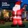 Jingle Jollys 3.8m Giant Santa Christmas Inflatable with LED Lights, UV-Resistant 190T Polyester, Outdoor Display