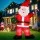 Jingle Jollys 3.8m Giant Santa Christmas Inflatable with LED Lights, UV-Resistant 190T Polyester, Outdoor Display