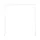 2M Backdrop Stand: Elegant Metal Frame for Wedding, Party, Flower & Balloon Decor - Easy Setup, White & Gold