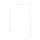 2M Backdrop Stand: Elegant Metal Frame for Wedding, Party, Flower & Balloon Decor - Easy Setup, White & Gold