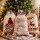 Jingle Jollys 3 Pack Christmas Santa Sacks 70 x 50cm Reusable Personalised Canvas Gift Storage Bags Multicolour