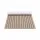 Seamanship Boat Flooring EVA Foam Decking Mat 240 x 90 cm Taupe Striped Self-Adhesive Anti-Slip 6mm
