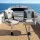 Seamanship 2-Pack Folding Boat Seats with 34–46cm Adjustable Swivel Pedestals 13cm Padding Grey