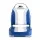 Seamanship 2X Folding Boat Seats, Premium Molded Plastic, Grey/Blue, 41x38x60cm, UV-Resistant, Swivel Base Included