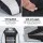 Seamanship 2× Folding Boat Seats 2× Adjustable 34–46cm Swivel Pedestals High Back Grey/Black 2‑Pack 180kg