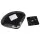 Seamanship Stand Up Lean Boat Seat, PVC, 8cm Padding, Black/Charcoal, Saltwater & UV Resistant, Swivel Base, 38x28x14