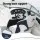 Seamanship Flip-Up Boat Seat with 34–46cm Swivel Pedestal 15cm Padding White and Blue