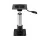 Seamanship Adjustable Boat Seat Pedestal 34-46cm Gas Lift, 360° Swivel, Aluminium Steel, 181kg Capacity, Black