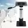 Seamanship Adjustable Boat Seat Pedestal 34-46cm Gas Lift, 360° Swivel, Aluminium Steel, 181kg Capacity, Black