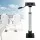 Seamanship Adjustable Boat Seat Pedestal 55-75cm Gas Lift, 360° Swivel, Steel Base, 181kg, Corrosion Resistant